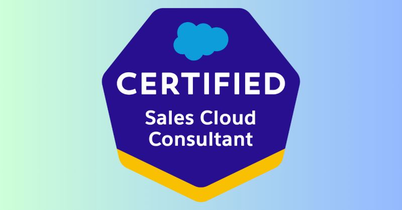 Sales Cloud Consultant Exam 1